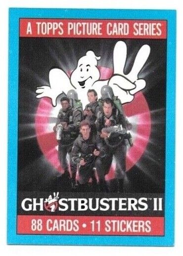 1989 Topps Ghostbusters II Movie Trading Cards Choose #s 1-88 + Stickers / bx5