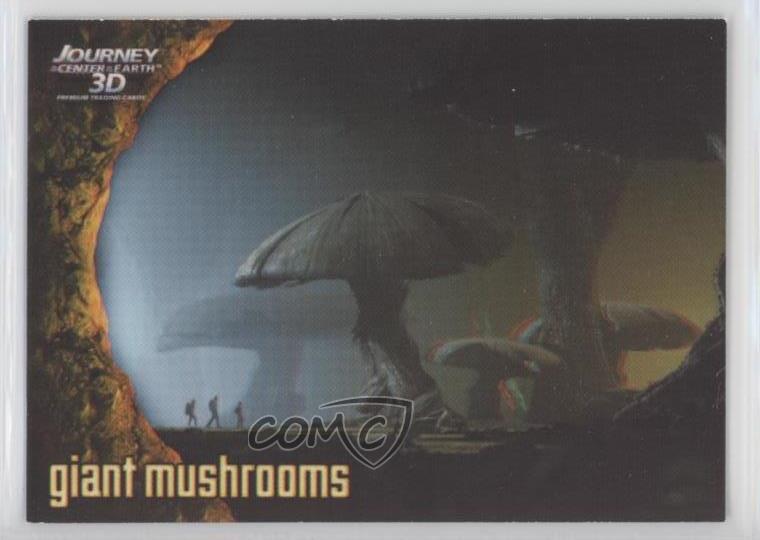 2008 Inkworks Journey to the Center of the Earth 3D Giant Mushrooms #23 00ir