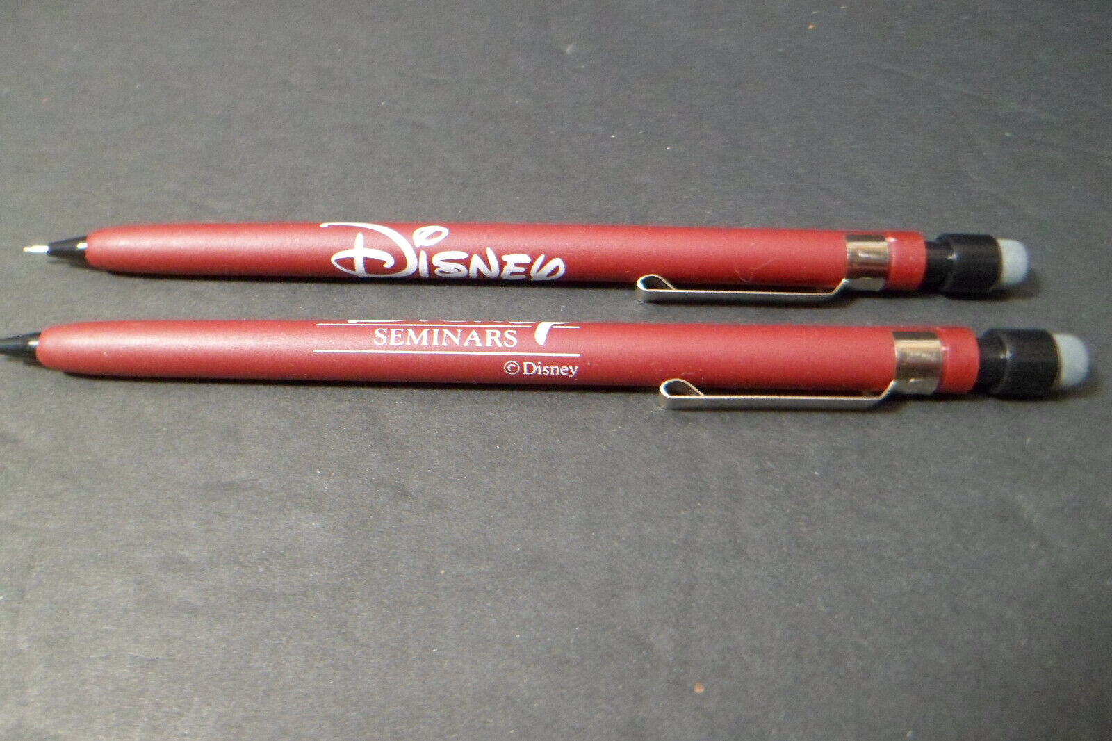 1990s Disney Seminars Logo Mechanical Pencils - Lot of 2 - New