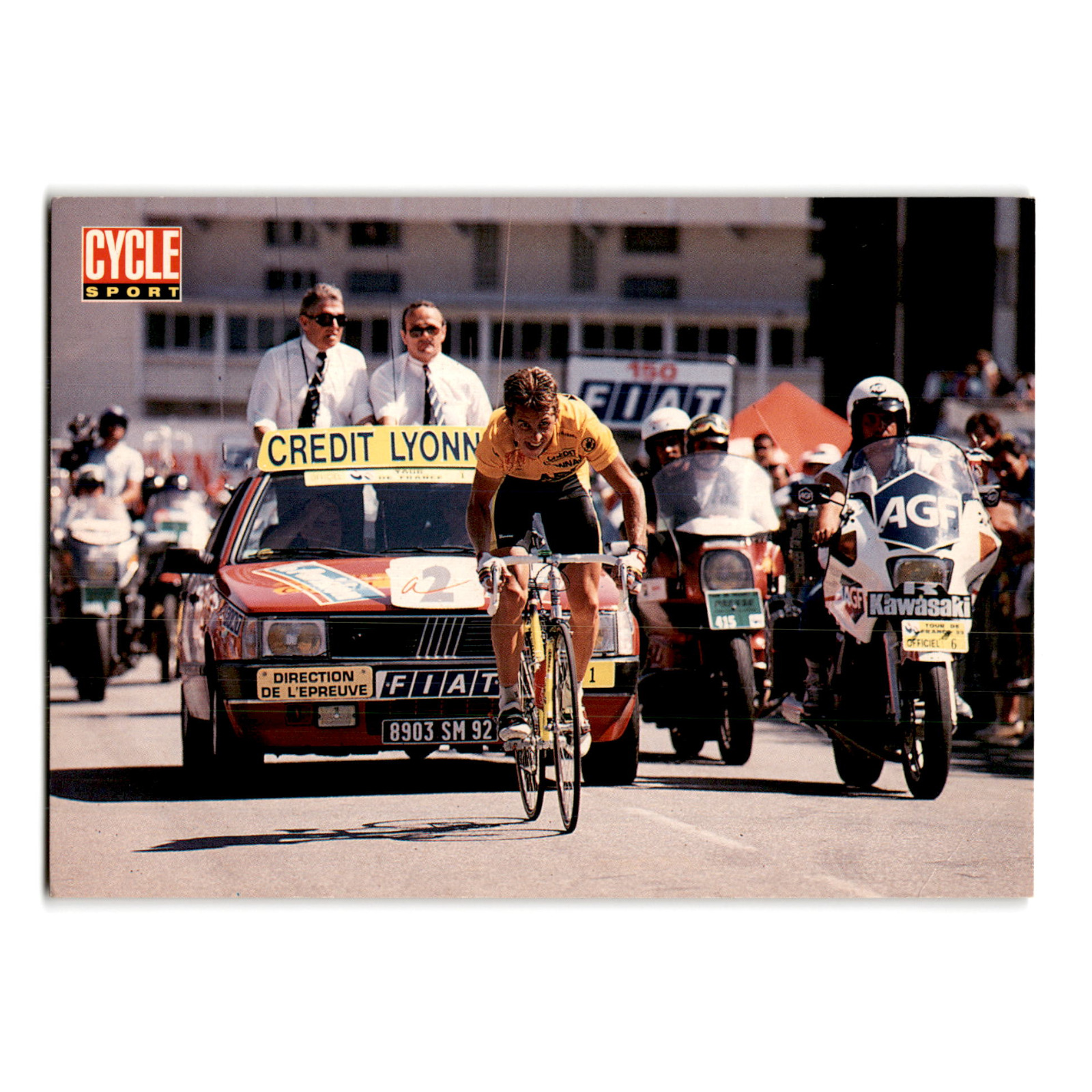Vintage Postcard, Greg LeMond 1989 Tour de France, CYCLE SPORT Collection