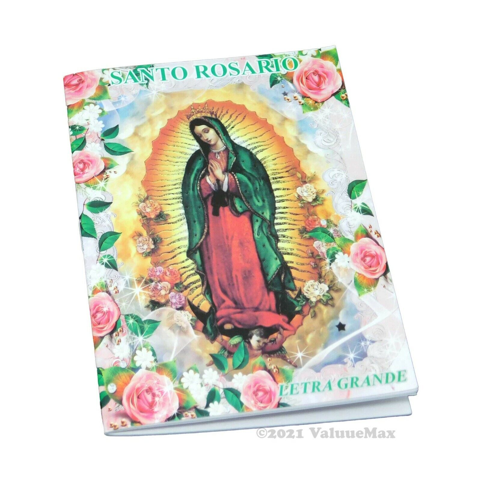 Novena Santo Rosario Virgen Guadalupe Spanish Language Book of Prayer  