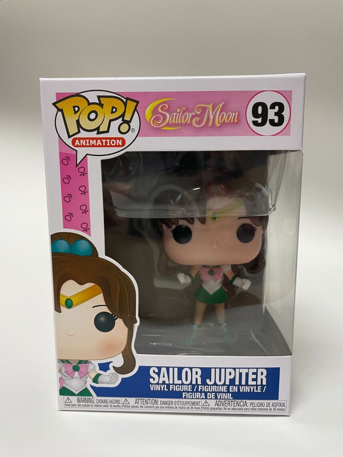 Funko Pop Animation Sailor Moon Sailor Jupiter #93 w Protector