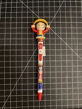 RARE One Piece Monkey D. Luffy Changing Face Pen Black SAKAMOTO US Seller picture
