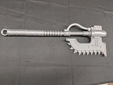 Life Size Warhammer Chaos Chainaxe Cosplay Kit 3D Printed picture