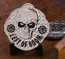 US Militray EOD Challenge Coin LEFT OF BOOM - Explosive Ordnance Disposal picture