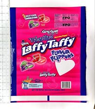 Vintage 2002 Willy Wonka LAFFY TAFFY 13.5” Proof Candy Container FLAVOR FLIPPERS picture