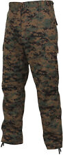 Tactical BDU Pants Camo Cargo Uniform 6 Pocket Camouflage Military Army Fatigues picture