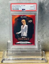 2022 Marvel Allure Gwyneth Paltrow Pepper Potts Red Prism #19 PSA 10 picture