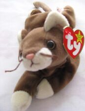 Vintage TY Beanie Baby Cat Bounce 8 Inches Beanie Original Baby 8/28/1997  w/Tag picture