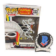 George Clinton Signed Autograph Funko Pop 333 Beckett BAS Parliment Funkadelic picture