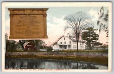 CASTLE PHILLPSE AND THE OLD MILL SLEEPY HOLLOW TARRYTOWN NY VINTAGE POSTCARD picture