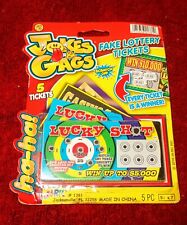 Always A Winner Jokes and Gags Fake Lottery Tickets JA-RU - 5 Tickets picture