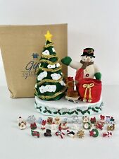 Avon A Wonderful Countdown to Christmas  Snowman Advent Tree Extra Ornaments picture