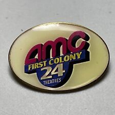 AMC Movie Theater Pin First Colony 24 Sugar Land Texas Souvenir picture
