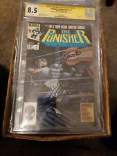 CGC SS 8.5 Punisher Limited Series #1 signed 2x  by Gerry Conway & Jim Shooter  picture
