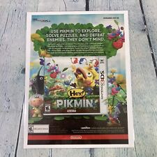 2017 Nintendo 3DS Pikmin Print Ad / Poster Gaming Promo Art Advertising picture
