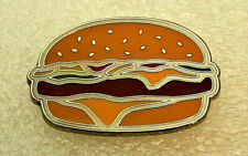 McDonald's Restaurants Cheeseburger Fast Food Employee Promo Pin NOS New 2019 picture