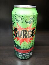 Unopened 2021 Full Can of Surge Citrus Soda 16 oz Discontinued Rare Collectible picture