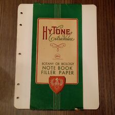 Hytone Extravalue Botany or Biology Notebook Filler Paper Vintage Collectibles 8 picture