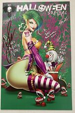 Merc Halloween Special 2023 HA HA Cover A Jamie Tyndall Signed W/COA picture