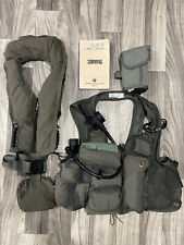 US Navy/Marines Pilot Survival Vest, LV2 Spare Air, IFAK & Floatation Device picture