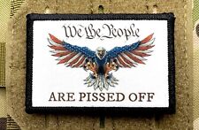 We The People Morale Patch / Military Badge Tactical Hook & Loop 121 picture