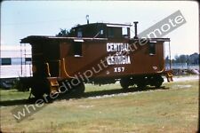 Railroad Slide Central of Georgia CG X57 Caboose by C.R. Harrison Duplicate picture