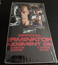 1991 Impel Official T2 Terminator Judgment Day Trading Cards Sealed Wax Box picture