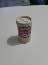 Vintage 1968 Ammens Medicated Powder Free Sample Empty Bottle 2.25