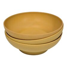 Vintage Harvest Gold Tupperware Cereal Bowls Mid-Century Modern Kitchenware picture
