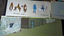 LONE RANGER animation cel PANORAMIC BACKGROUND PRODUCTION ART Vintage Cartoon I9 picture