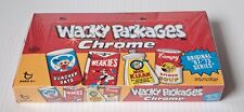 2014 TOPPS WACKY PACKAGES CHROME TRADING CARDS 24 PACK BOX SEALED NEW picture