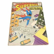 Superman #150  Unrestored Silver Age Superhero Vintage DC Comics 1962 12 cent picture