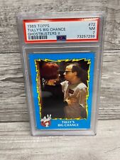 1989 TOPPS 2 GHOSTBUSTERS II #72 Tully's Big Chance PSA 7 NM picture