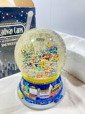 Vintage New York City New Year's Musical Snowglobe Broadway Times Square 2000 picture