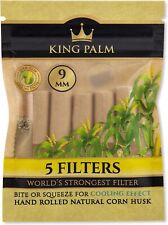 King Palm | 9mm | Flavored Filter Rolling Tips | 5 Per Pack (24pc Display) picture