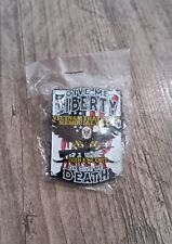 Vietnam Traveling Memorial Wall 2018 Escort Motorcycle Pin Liberty Or Death picture