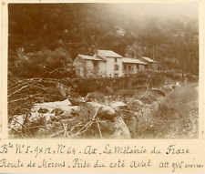 France, Ax, La Métairie du Frare sur la route de Mérens, ca.1900, vintage citrate picture