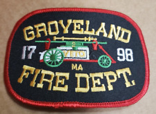 MA Groveland Massachusetts Fire Department Patch picture