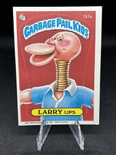 1986 Garbage Pail Kids Larry Lips Original Series 4 GPK #157A picture