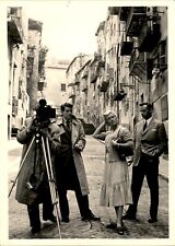 LAE3 1953 Orig Photo JAMES DALY ANNE PREVILLE ON-SET FILMING 