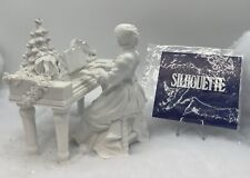 Dept 56 Winter Silhouette Accompanying A Carol 7835-2 Christmas Piano Retired picture