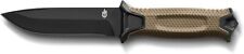Gerber Gear Strongarm Fixed Blade Knife - Tan - Plain Edge With Sheath NEW picture