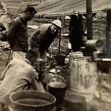 WWII May 1945 Okinawa Camp US Troops Camp #1 Vintage World War 2 WW2 Real Photo picture
