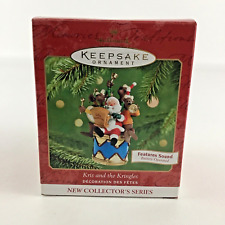 Hallmark Keepsake Christmas Tree Ornament Kris And The Kringles Vintage 2001 New picture