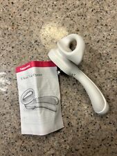 Tupperware Manual Can Opener Smooth Edge Off White No Sharp Edges  picture