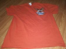 Harley Davidson For Life Mens XL Orange T Shirt Clare's Niagra Falls Canada picture