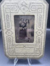 Vintage 1910s-1920s Arcade Style Tintype Of Women, Flapper picture