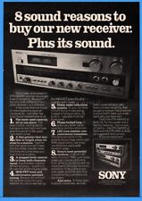 1976 Sony Stereo Receiver STR-6800SD MOS FET Dolby Vintage Print Ad picture