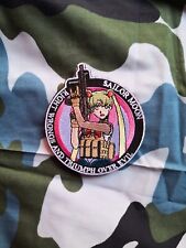 Tactical Sailor Moon, female shooter, Moon Hook Loop Patch - Anime girl waifu picture